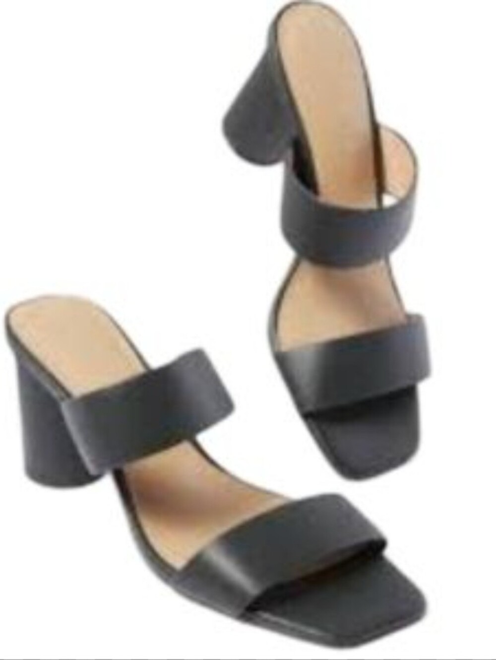 Splendid Double-Strap Block Heel Sandals - Women Size 11